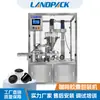 Máquina Automática Completa Tipo Mesa Giratória para Enchimento e Selagem de Cápsulas de Café Tudo-em-Um Máquina de Embalagem para Enchimento de Pó de Chá e Pó de Café e Selagem de Copos