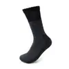 Calcetines de Trabajo Personalizados de Baja Lana Cruzados para Hombre Otoño e Invierno Norteamericanos Anti-Seda Tejidos de Tubo Largo para Hombre