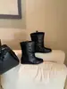 Botines Retro con Retazos de Punta Redonda para Aumentar la Altura - Nuevo Modelo Otoño 2026