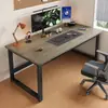 Escritorio de computadora, escritorio de oficina en casa, escritorio de estudio para estudiantes, mesa larga de pared, escritorio simple para viviendas de alquiler