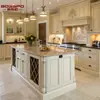 Guangzhou Gabinete Personalização Carvalho Vermelho Madeira Maciça Gabinete Integrado Personalização Armário de Cozinha Americano Exportação de Armários de Cozinha Personalização de Casa Inteira