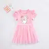 Vestidos de Verano 2026 para Niñas, Elegantes Vestidos de Princesa, Ropa Infantil Transpirable Estilo Coreano, Faldas Infantiles de Moda y Versátiles