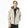 "Fábrica de Origen" "Inventario Profundo" Exclusivo Transfronterizo Versión 3D Moda para Hombre con Capucha Casual Elegante Holgado