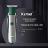 Kemei cortador elétrico KM-5097 cabeça de óleo esculpindo Clipper pequeno portátil USB carregamento rápido bateria de lítio cortador de cabelo