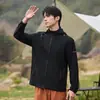 Ropa Nueva de Verano con Protección Solar para Hombre Abrigo Delgado Ropa para la Piel Ligera Transpirable Anti-ultravioleta Pesca Ropa Deportiva para Exteriores