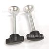 Venta caliente de fábrica 30 mm M6 m5 m8 Mango de plástico de nailon de una palabra Mango de plástico en forma de T Ajuste mecánico Giro