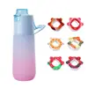 Copo de Água com Borrifador de Fragrância Infantil Extrato de Aroma de Frutas Multifuncional Anel de Aroma Copo de Água com Sabor Mutável Divertido Artefato Portátil para Água Potável ao Ar Livre