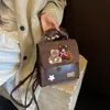 Bolso de Leopardo Súper Caliente de Nicho para Mujer 2026 Nuevo Otoño/Invierno Mochila Versátil Estilo Escolar Para Clase Viajes Diarios Mochila Escolar Pequeña