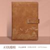 Conjunto de Presente Caderno Estilo Chinês A5 e Copo Térmico, Personalizável com Logo para Funcionários de Empresas, Adequado para Uso Comercial e de Escritório