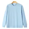 Nova Blusa de Moletom de Lã Outono e Inverno para Homens, Gola Redonda, Casual, Solta, Manga Longa, Camada Base, Bordado de Logo Personalizável para Homens e Mulheres