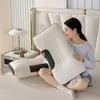 Almohada Cubo de Agua Algodón Tejido Núcleo de Almohada Spa Lavable a Máquina No se Desinfla Duradera Transpirable Cómoda Almohada de Masaje para Soporte del Cuello