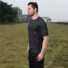 CAMPEÓN/Jefe Camiseta de Manga Corta Camuflada de Secado Rápido Deportes al Aire Libre Fanático Militar Ropa de Secado Rápido Ropa de Entrenamiento Hombres Selva