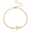 Pulseira Cruzada Transfronteiriça Amazon para Mulheres, Design Simples de Nicho, Estilo Único, Joia de Mão Versátil, Atacado de Joias Pequenas