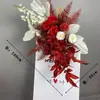Nuevos Arreglos Florales de Piso para Decoración de Bodas, Arte Floral para Bodas, Arreglos Florales para Escenario en T, Arreglos Florales de Bienvenida para Hoteles