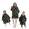 Manta Ropa de invierno Pijamas con capucha de dibujos animados Suéter cálido Manta de TV perezosa Suéter grueso de gran tamaño