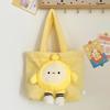Nova Bolsa de Ombro Cartoon Eggboy Kurome Melody Fofa Tridimensional de Pelúcia Bolsa de Armazenamento Atacado de Comércio Exterior