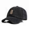 Ruiya Selecciona Cuidadosamente Gorras de Béisbol Engrosadas para Hombres de Mediana Edad y Mayores, Gorras de Béisbol de Invierno para Hombres de Mediana Edad y Mayores, Cálidas y Protectoras para los Oídos