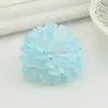 Clavel flor de seda pequeña lila flor artificial cabeza de flor pequeña cortina de cuentas diy bola de flor de espuma accesorios de crisantemo redondo