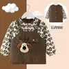 Abrigo para niños bebé anti-vestir impermeable anti-suciedad blusa ropa protectora niñas niños otoño e invierno manga larga babero para bebé falda