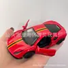 Embolsado 1:Modelo de Coche Deportivo Realista de Aleación a Escala 43 con Puertas que se Abren, Coche de Juguete de Retroceso para Niños, Pieza de Exhibición, Al Por Mayor para Máquinas de Peluches