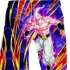 Chen Ziliang 3D impressão colorida casual shorts praia calças