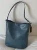Bolso Bandolera Tipo Cubo Tejido Moderno y Elegante para Mujer 2025 Nuevo Bolso de Hombro de Gran Capacidad para el Trabajo