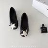 Nuevos Zapatos Mary Jane de Ballet con Estrella y Lazo Vintage para Mujer Primavera/Verano 2026, Aumentadores de Altura, Versátiles, Planos Adelgazantes