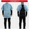 Ropa Protectora de Cuero de Vaca Resistente al Desgaste, Aislante al Calor, Anti-Quemaduras y de Alta Temperatura para Soldador, Delantal de Soldador con Vestimenta Inversa, Ropa de Trabajo para Soldadura por Arco de Argón