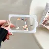 Película Transparente Plateada con Purpurina de Dibujos Animados para Lente Adecuada para Apple 18P/18Pm Alta Definición Modelo Nuevo 17P/17Pm Lente Antiexplosión