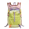 Mochila Casual, Cordón de Dibujo Transfronterizo, Color Contrastante, Bolso Escolar Versátil, Gran Capacidad, Ligera para Deportes al Aire Libre, Montañismo
