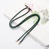 Corda de pingente de fio para embalagem tecida à mão de 3 mm cordão de pingente colar de cordão corda contas de corda colar horizontal cordão