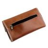 Bolsa Enrollable para Tabaco de Cuero de Poliuretano de 50g, Bolsa para Hierbas con Patrón de Tarjeta de Negocio, Usada para Almacenamiento de Cigarros y Tabaco