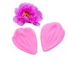 DIY Peônia Flor Pétala Clipe Molde Flor Peônia Flor Doce Bolo Chocolate Decoração Molde Silicone