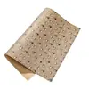 Buquê de flores de papel kraft retrô espessado transfronteiriço embalagem de flores frescas caixa de presente papel de embalagem para presente em estoque atacado