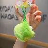 Panda de Bambú Divertido Presiona Oso Codicioso Colgante de Peluche Ardilla Infantil Muñeca Conejo Zanahoria Llavero Regalo