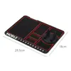 Suporte para celular de carro com tapete antiderrapante, suporte para navegação de veículo, suporte de telefone, placa de estacionamento, três em um multifuncional