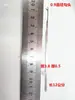 Herramienta larga de ganchillo con hilo Máquina de flores de ganchillo Aguja de osmanthus de doble punta Gancho de aguja de reparación de acero extremo del hilo