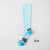 Calcetines Deportivos para Mujer de Pantorrilla, Tubo Alto Aspecto Adelgazante Calcetines de Compresión, Absorbentes de Sudor Parte Inferior de Rizo Calcetines para Correr, Fitness Adelgazante de Pantorrilla Calcetines Funcionales