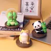 Porta-incienso para Mascotas Lindo y Adorable, Adorno de Caja Sorpresa para Escritorio y Mesa de Té, Soporte para Varillas de Incienso, Quemador de Incienso de Sándalo y Madera de Agar
