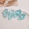 Estilo Ins Transparente Verão UV Revestido com Cor Laço Acrílico Patch de Joia Brincos DIY Acessórios de Chaveiro