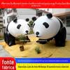 Atacado de fábrica modelo de ar fixo de panda de simulação modelo de ar de desenho animado modelo inflável publicitário externo personalização