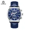 Reloj Aliexpress Movimiento Multifunción Cronógrafo Reloj para Hombre Moda Reloj de Negocios Calendario Luminoso Resistente al Agua Reloj de Cuarzo