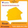 Guangzhou 5mm placa oca amarela micro-fornecimento direto da fábrica divisória quadrada oca placa plástica de plástico de cálcio pp
