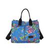 Nueva Moda Estilo Noreste Flor Grande Bolso de Mujer 2025 Primavera Nuevo Alto Valor de Color Gran Capacidad Bolso Tote para Viajar