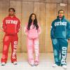 AliExpress comercio exterior Europa y Estados Unidos retro hacer viejo estilo sudadera personalidad estampado de letras suéter para hombre y mujer pantalones al por mayor
