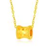 Pendente de cintura fina com escama de dragão colar simples de alta qualidade para mulheres latão imitação de ouro mesma loja estilo ouro brilhante favo de mel cintura pequena