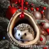 Decoraciones Navideñas Transfronterizas de Búho y Mapache Nuevas, Adornos para Árbol de Navidad, Colgantes Pequeños Planos 2D Acrílicos