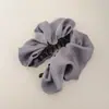 Presilha Banana Plissada de Cetim Estilo Coreano Retrô Francês, Acessório de Cabelo Versátil de Alta Qualidade, Pinça de Garra para Parte de Trás da Cabeça para Mulheres, Presilha para Rabo de Cavalo