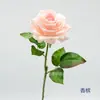 Ramo artificial realista de rosa de múltiples capas de un solo tallo para arreglo en jarrón, decoración del hogar, decoración de sala de estar, adorno de mesa de comedor, flor artificial