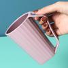Vaso portátil creativo para hacer gárgaras, vaso para cepillo de dientes doméstico con asa, vaso sencillo para hacer gárgaras en dormitorios de estudiantes, portadientes para parejas